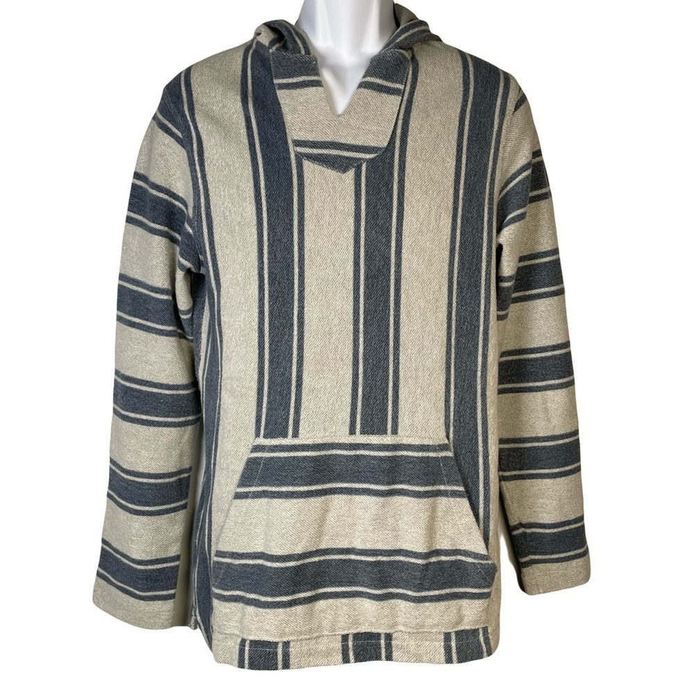 Faherty Men’s Baja Beach Hoodie With Soft Cotton Lining for Xtra Comfort Size S